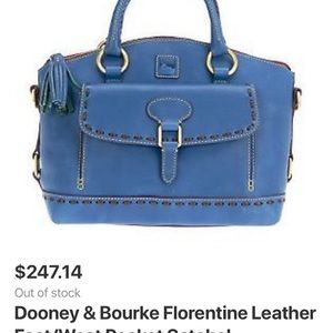 Dooney and Bourke East/West Florentine Satchel